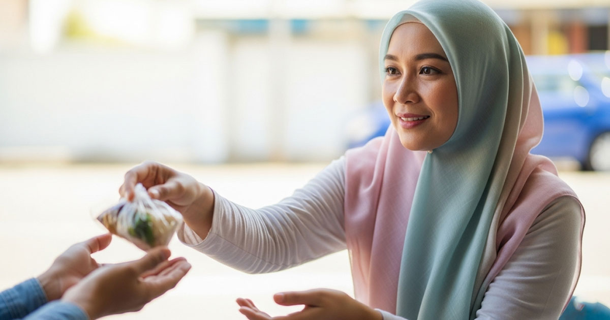 Hidup Tenang Bukan dari Harta Tapi dari Amal Sedekah