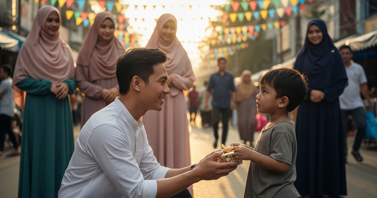 Rasulullah dan Santunan Yatim di Hari Raya