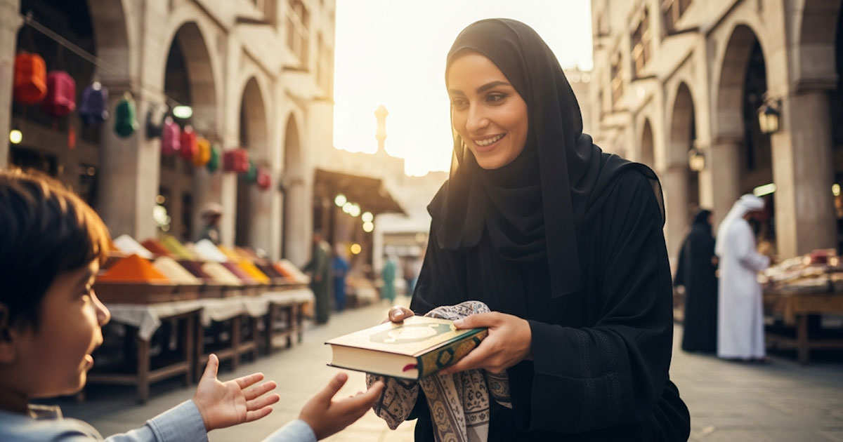 Saat Quran Disedekahkan Malaikat Pun Turut Mendoakan