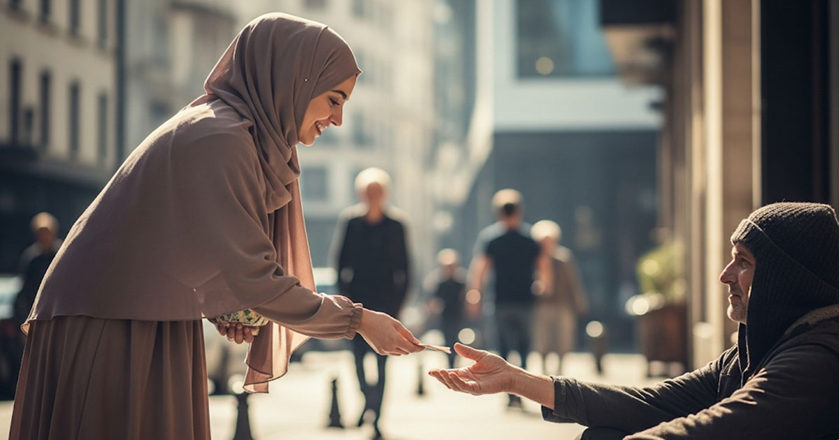 Satu Sedekah Ribuan Malaikat Turun Membawa Doa